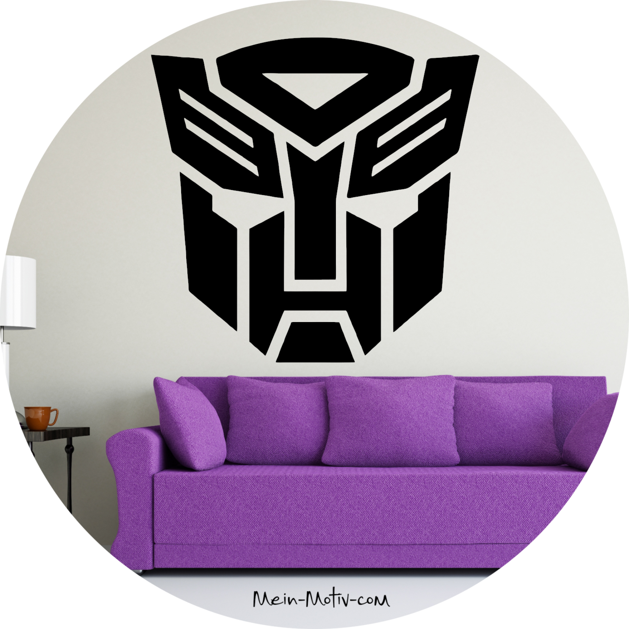 Wandtattoo 46161 Transformers Maske